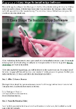 How to Remove Mspy From Your Iphone
